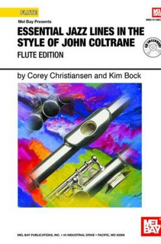 Cover of Essential Jazz Lines in the Style of John Coltrane, Flute Edition