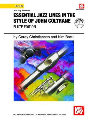 Book cover for Essential Jazz Lines in the Style of John Coltrane, Flute Edition