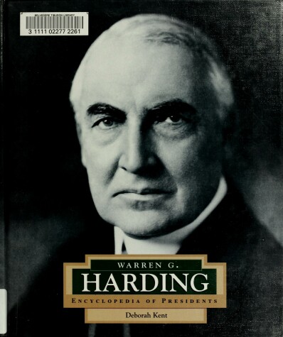 Book cover for Warren G. Harding