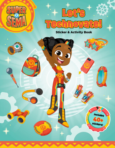 Book cover for Let's Technovate! Sticker & Activity Book