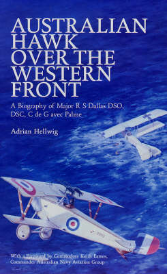 Book cover for Australian Hawk Over the Western Front