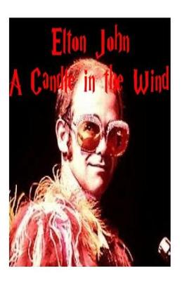 Book cover for Elton John - A Candle in the Wind