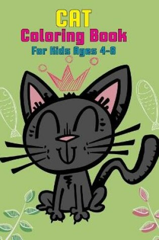 Cover of Cat Coloring Book For Kids