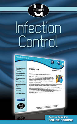 Book cover for Printed Access Card for Milady U Professional Development: Infection Control