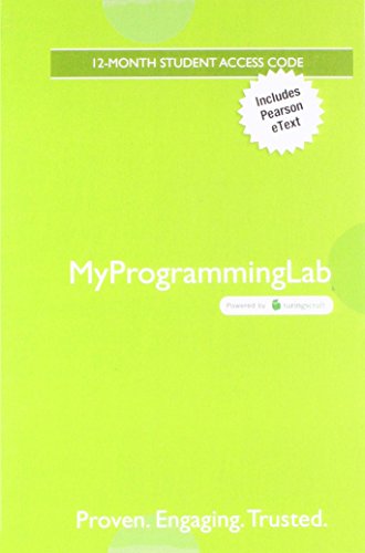 Book cover for Mylab Programming with Pearson Etext -- Access Card -- For Starting Out with C++ from Control Structures to Objects