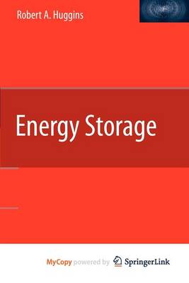 Book cover for Energy Storage