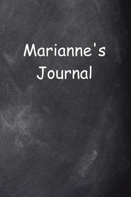 Book cover for Marianne Personalized Name Journal Custom Name Gift Idea Marianne