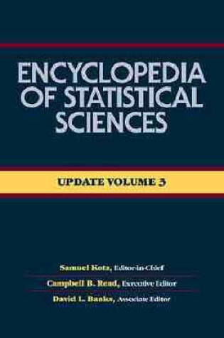 Cover of Encyclopaedia of Statistical Sciences