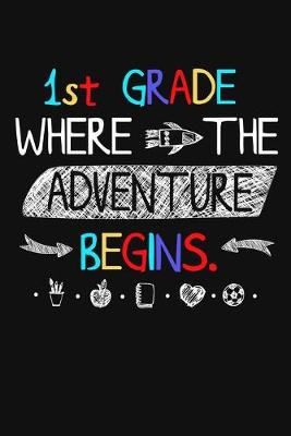 Book cover for 1st Grade Where The Adventure Begins