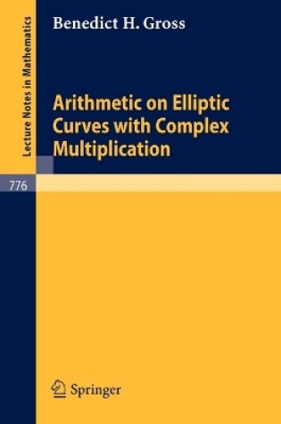 Cover of Arithmetic on Elliptic Curves with Complex Multiplication