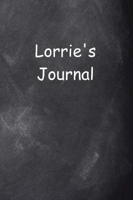 Cover of Lorrie Personalized Name Journal Custom Name Gift Idea Lorrie