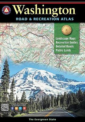 Book cover for Benchmark Washington Road & Recreation Atlas, 9th Edition