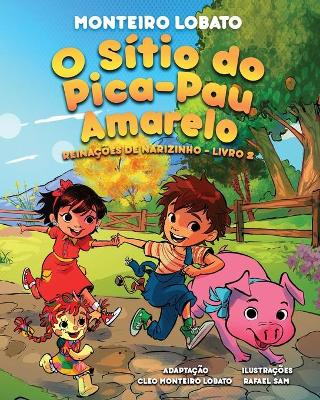Book cover for O Sítio do Pica-Pau Amarelo (Illustrated)