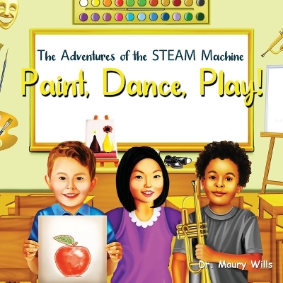 Book cover for Paint, Dance, Play!