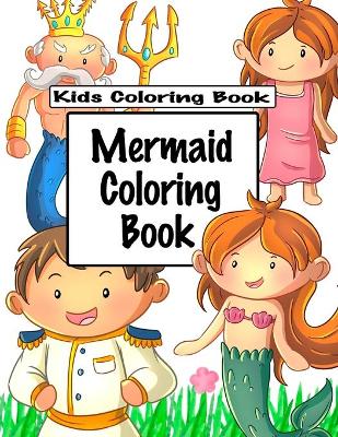 Book cover for Mermaid Coloring Book