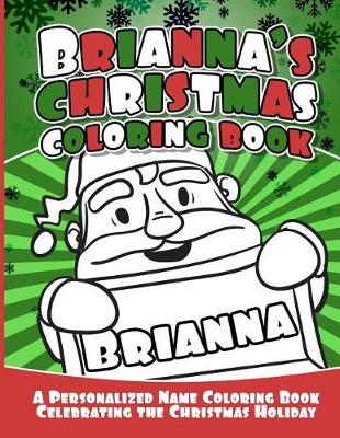 Book cover for Brianna's Christmas Coloring Book