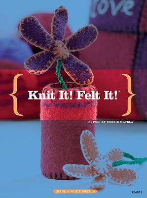 Book cover for Knit It! Felt It!