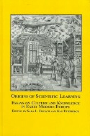 Cover of Intersections of Science and Culture in Early Modern Europe