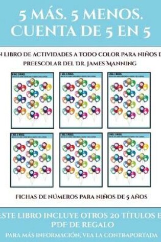 Cover of Fichas de números para niños de 5 años (Fichas educativas para niños)