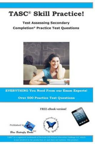 Cover of TASC Skill Practice! Test Assessing Secondary Completion Practice Test Question