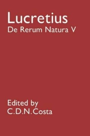 Cover of De Rerum Natura V