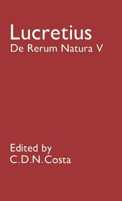 Book cover for De Rerum Natura V