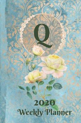 Book cover for Plan On It 2020 Weekly Calendar Planner 15 Month Pocket Appointment Notebook - Monogram Letter Q