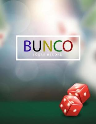 Book cover for Bunco Score Record