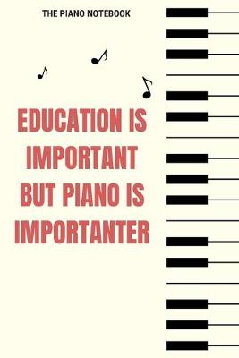 Book cover for Education Is Important But Piano Is Importanter