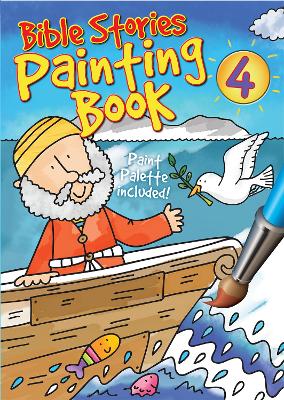 Book cover for Bible Stories Painting Book 4