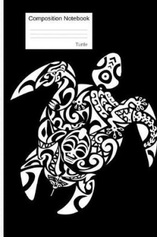 Cover of Composition Notebook Turtle