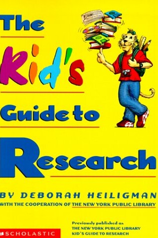 Cover of The New York Public Library Kid's Guide to Research