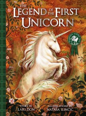 Book cover for The Legend of the First Unicorn