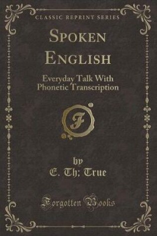 Cover of Spoken English