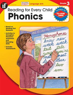 Book cover for Phonics, Grade 3