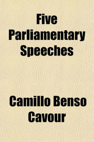 Cover of Five Parliamentary Speeches