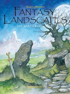 Book cover for Fantasy Landscapes in Watercolour