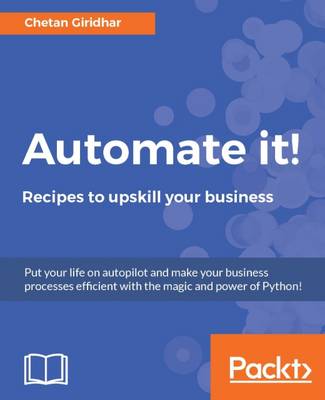 Book cover for Automate it! - Recipes to upskill your business