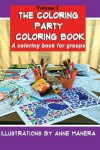 Book cover for The Coloring Party Coloring Book