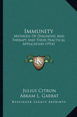 Cover of Immunity Immunity