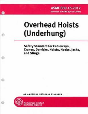 Book cover for Overhead Hoists (Underhung)