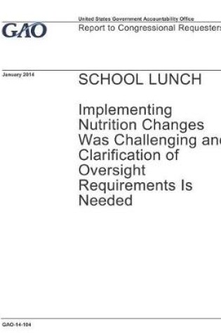 Cover of School Lunch