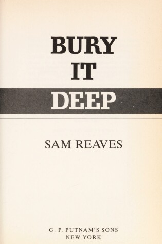 Cover of Bury It Diep