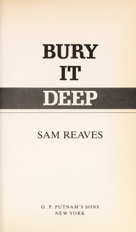 Book cover for Bury It Diep