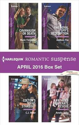 Book cover for Harlequin Romantic Suspense April 2016 Box Set