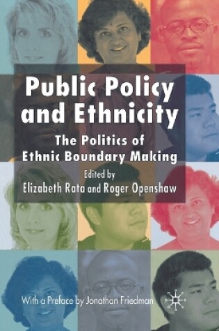 Cover of Public Policy and Ethnicity