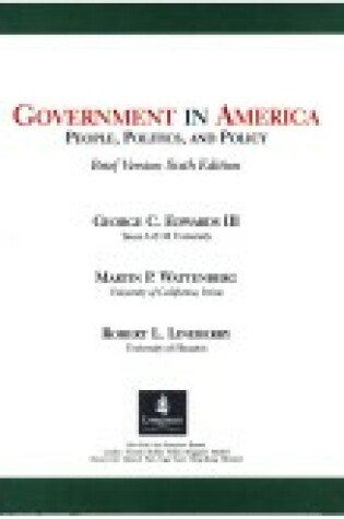 Cover of Government in America, Brief