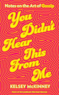 Book cover for You Didn't Hear This From Me