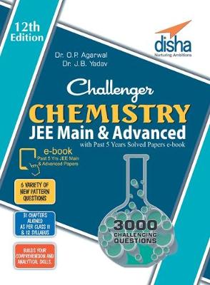 Book cover for Challenger Chemistry for JEE Main & Advanced with past 5 years Solved Papers ebook (12th edition)