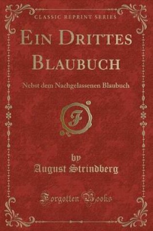 Cover of Ein Drittes Blaubuch